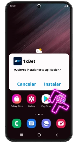 Descarga e instala la aplicación del casino